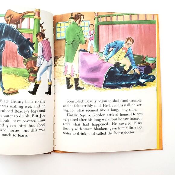 Vtg Black Beauty Retold for Little Children Hardcover by Marcia Martin 1983 - Picture 5 of 8
